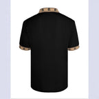 Men’s Embroidered Casual Polo Shirt – Premium Cotton Top