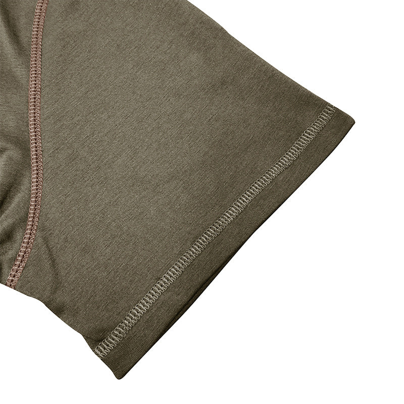 Button V-Neck Polo Shirt – Short Sleeve Men’s Top