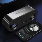 Bluetooth Speaker with Dual Speakers & Deep Bass