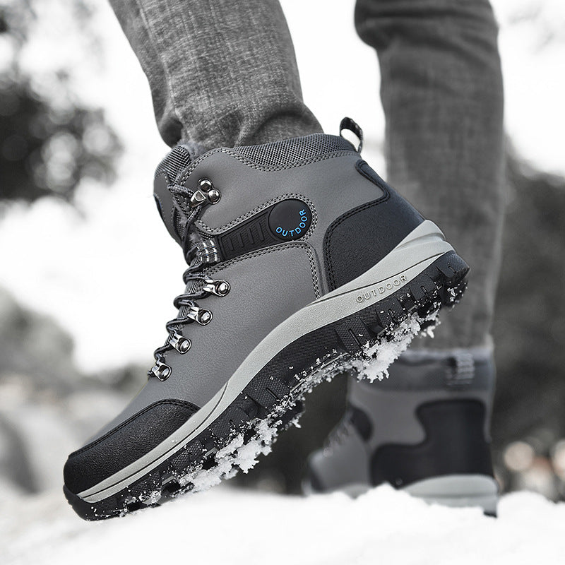 Winter Snow Boots – Warm Plush Ankle Boots
