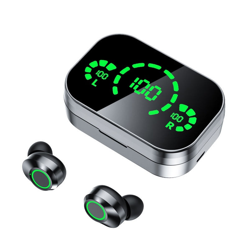 YD03 TWS Bluetooth Earbuds with LED Display Charging Case