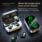 YD03 TWS Bluetooth Earbuds with LED Display Charging Case