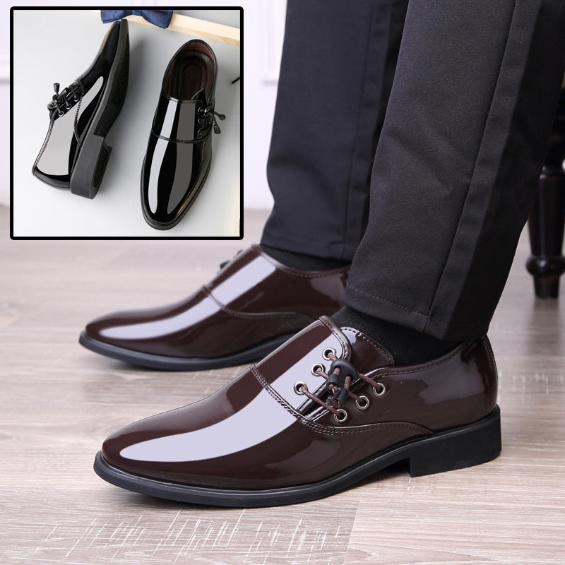 Italian Patent Leather Oxford Shoes – Luxury Men’s Shoes
