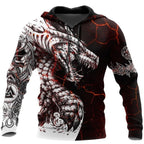 Men’s Animal Print Hoodie – Street Style Sweatshirt