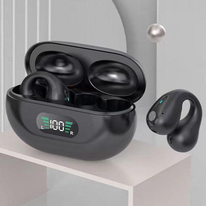 Bone Conduction Ear Clip Headphones – Bluetooth 5.3 TWS