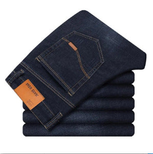 Slim Fit Black Jeans for Men – Classic Denim Pants