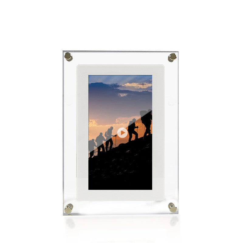 Digital Picture Frame with Battery – Acrylic Video Display