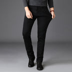 Slim Fit Black Jeans for Men – Classic Denim Pants