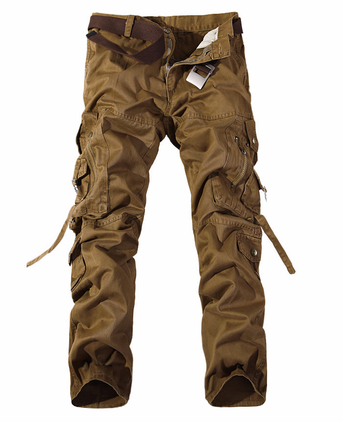 Men’s Multi-Pocket Cargo Pants – Utility Workwear