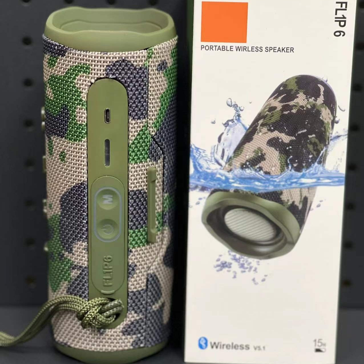 FL1P6 Bluetooth Speaker – Dual Speaker Wireless Sound