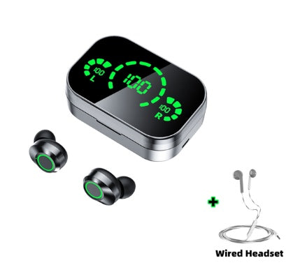 YD03 TWS Bluetooth Earbuds with LED Display Charging Case